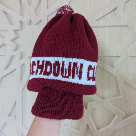 SLOUCHY STOCKING CAP vintage football hat - Picture 7 of 7